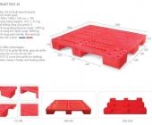 Các dòng Pallet nhựa mới dùng cho xe nâng tay thấp trong doanh nghiệp